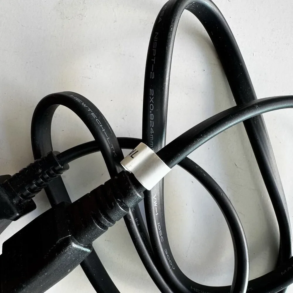 Standard Computer Power Cord, I-Sheng IS-033 E55943, SP-12N , 7A 125V,